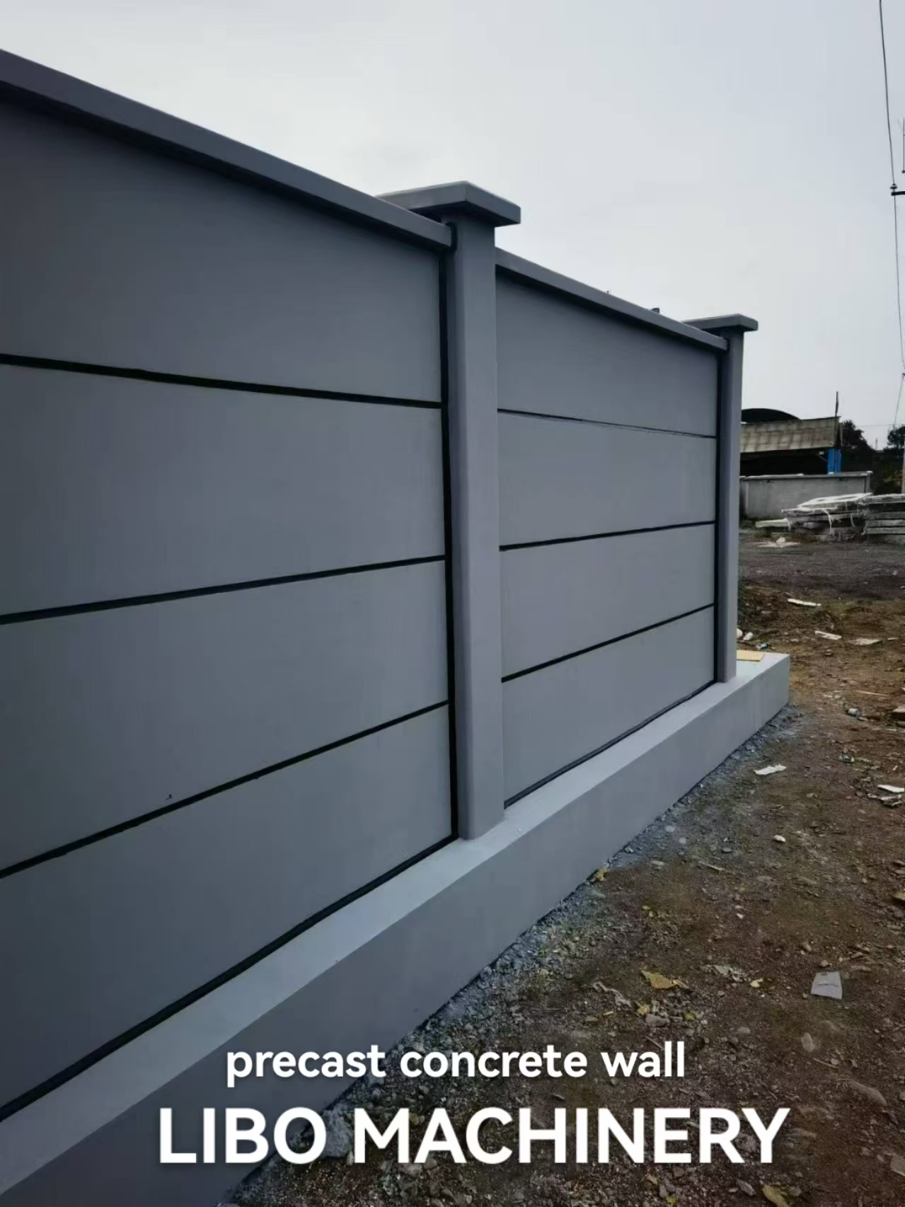 Precast Concrete Reinforced Fence Wall Panel ຜູ້ຜະລິດເຄື່ອງຈັກ